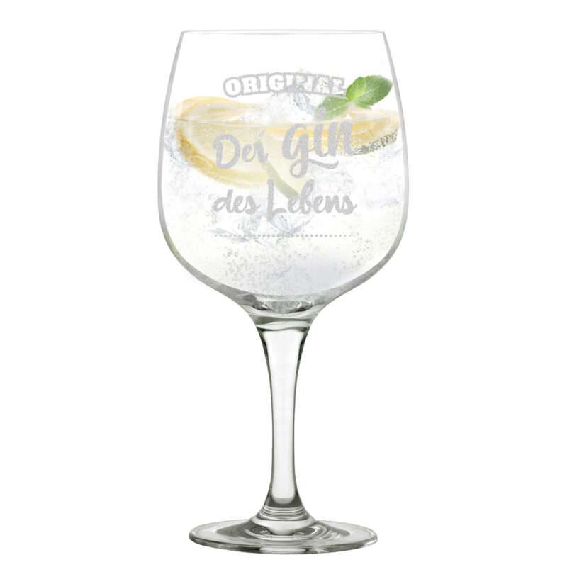 Bild von gin glas mit gravierten spruchjpg | 🌟 Gravur nach Wunsch 🪄