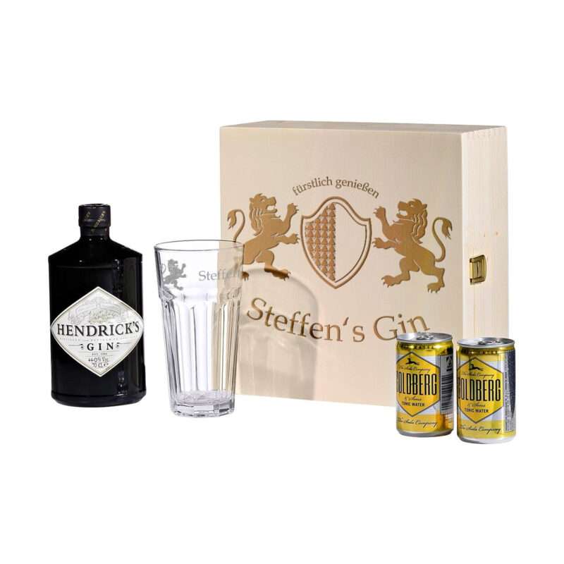 Bild von teiliges gin tonic set mit gjpg | 🌟 Gravur nach Wunsch 🪄