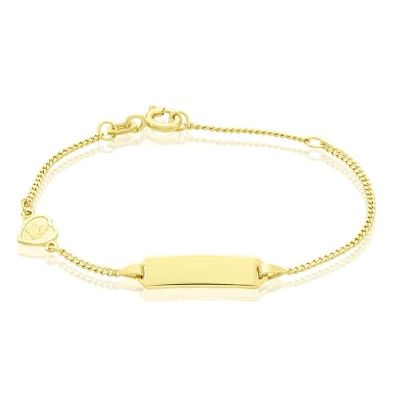 Bild von kinder id armband gold schjpg | 🌟 Gravur nach Wunsch 🪄