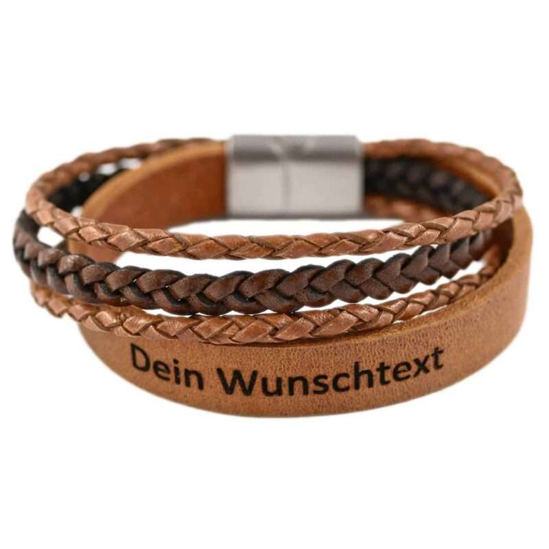 Bild von lederarmband mit gravur echtljpg | 🌟 Gravur nach Wunsch 🪄