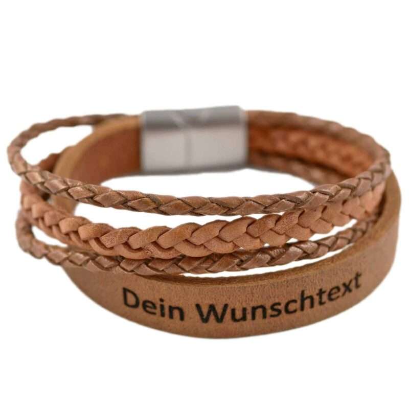 Bild von lederarmband mit gravur echtljpg | 🌟 Gravur nach Wunsch 🪄