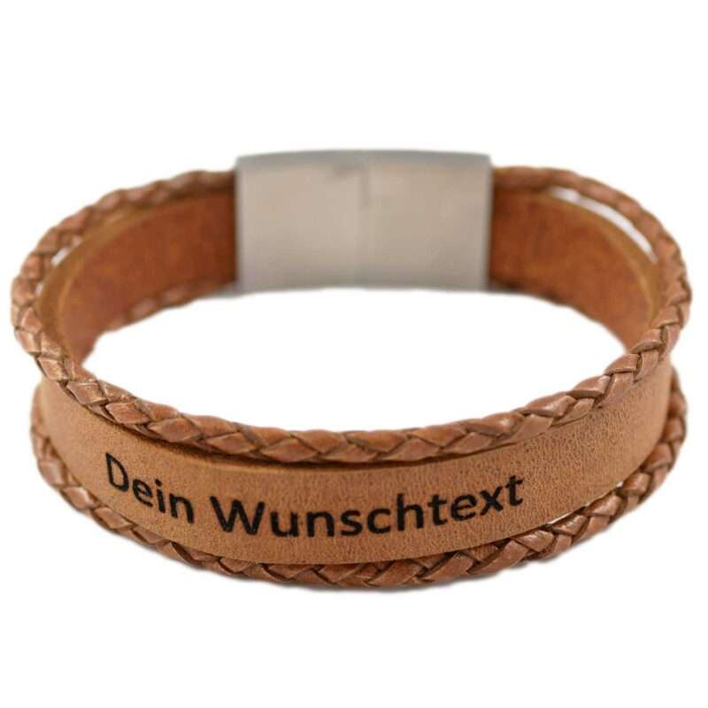 Bild von lederarmband mit gravur lederjpg | 🔮 Gravur nach Wunsch 🌟